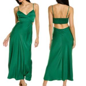 A.L.C. Blakely Dress, Spruce Green, NWT, Midi Size 8